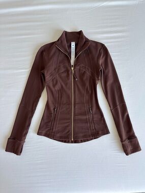 lululemon Define Jacket *Luon Java/Gold Size 2